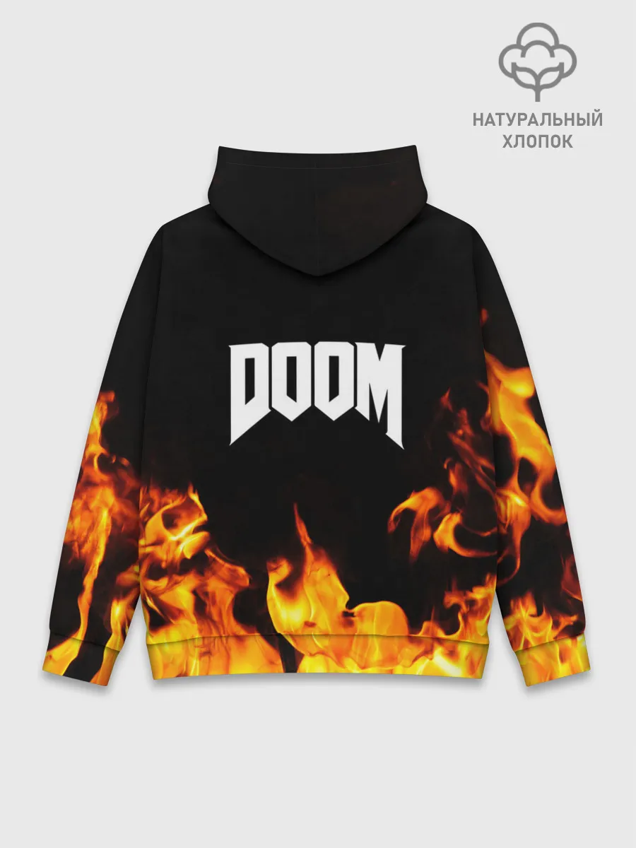 Худи мужской база хлопок / CYBER DEMON | КИБЕР ДЕМОН