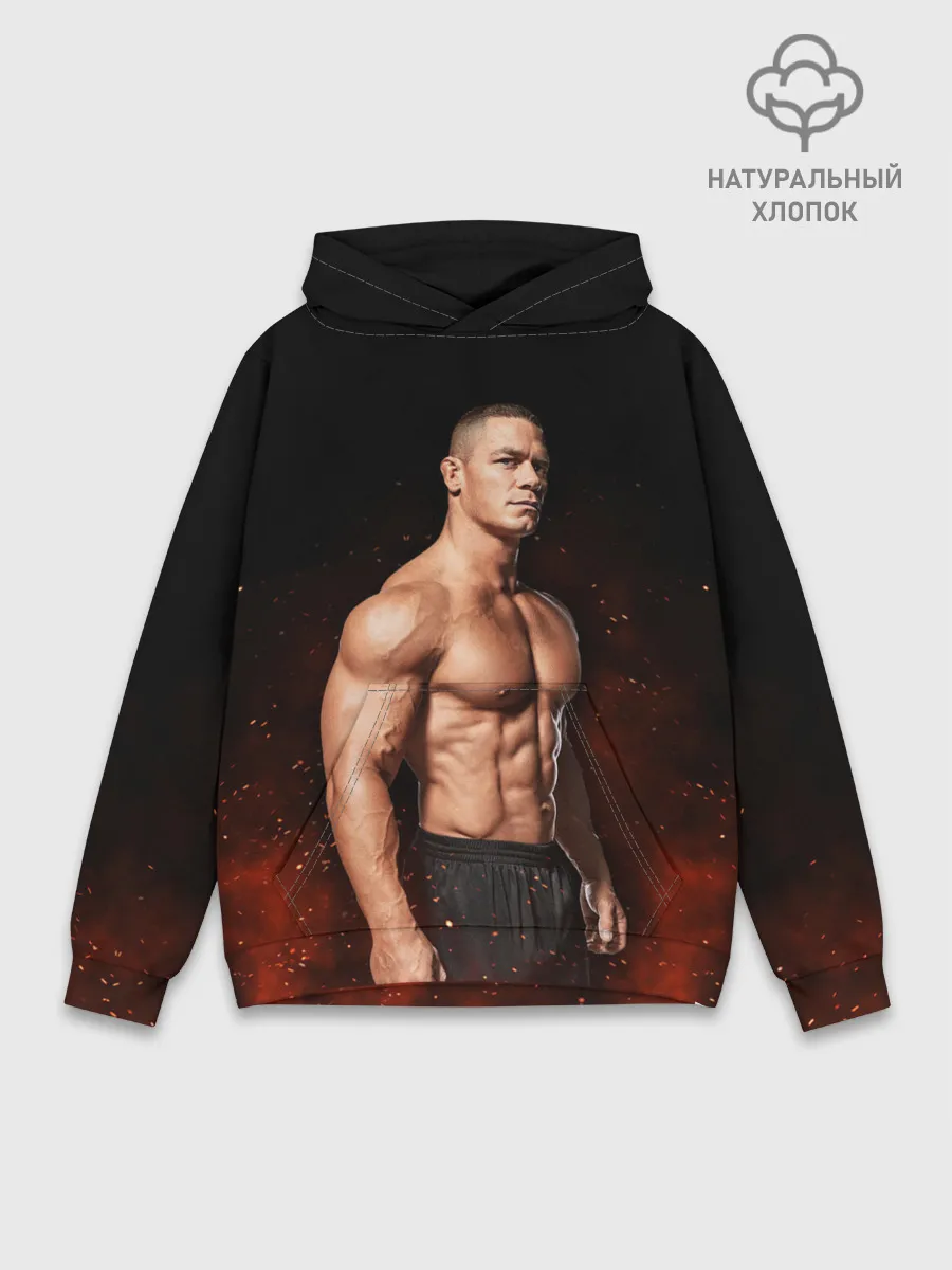 Худи мужской база хлопок / John Felix Jr