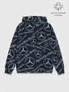 Худи мужской база хлопок / MERCEDES-BENZ / МЕРСЕДЕС-БЕНЗ / УЗОР