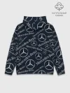 Худи мужской база хлопок / MERCEDES-BENZ / МЕРСЕДЕС-БЕНЗ / УЗОР