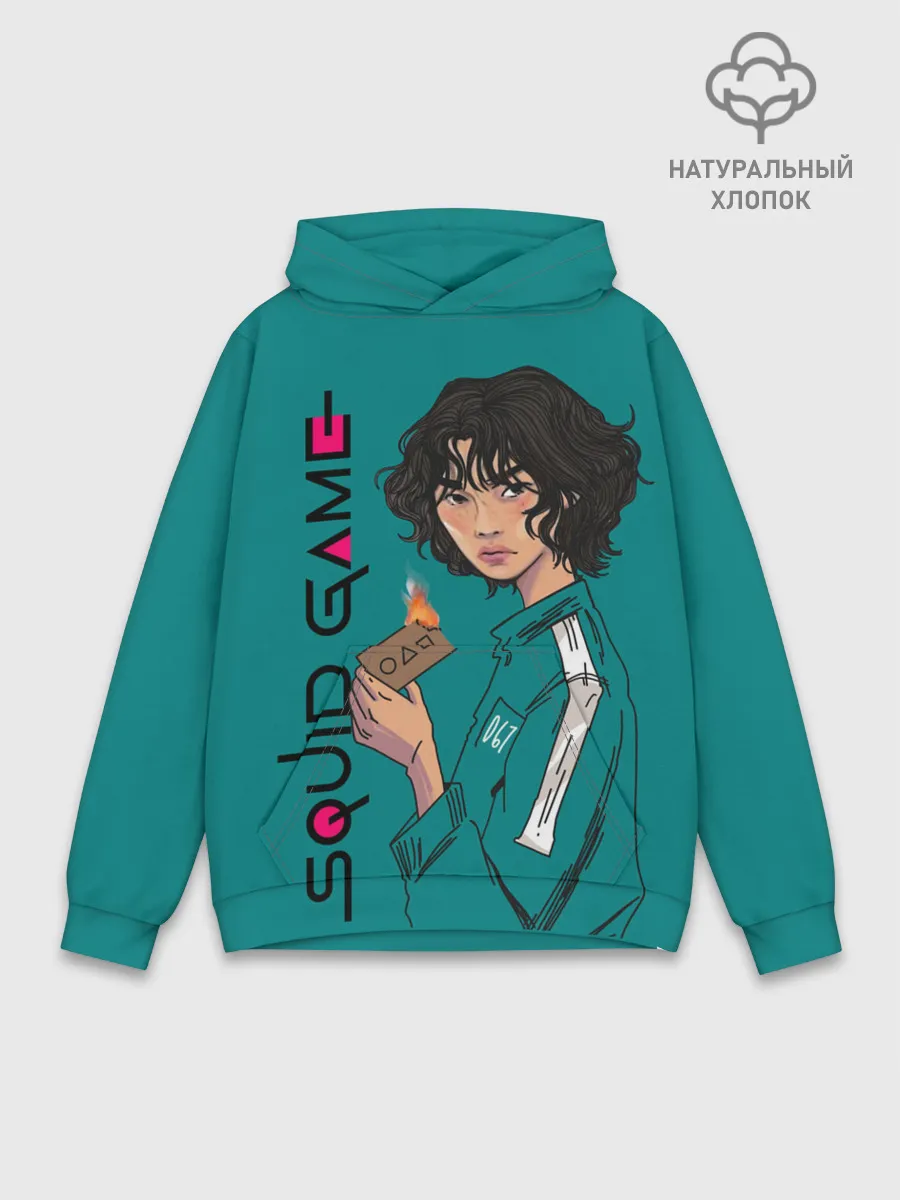 Худи мужской база хлопок / Кан Сэ Бёк сжигает визитку
