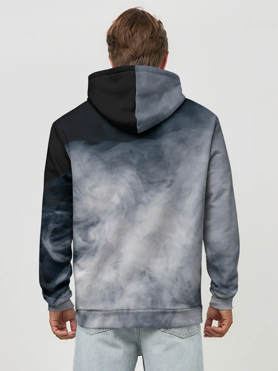 Худи мужской база хлопок / DEATH STRANDING FRAGILE EXPRESS