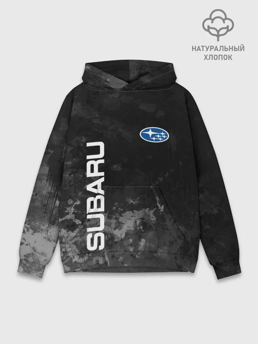 Худи мужской база хлопок / Субару, Subaru