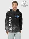 Худи мужской база хлопок / Субару, Subaru