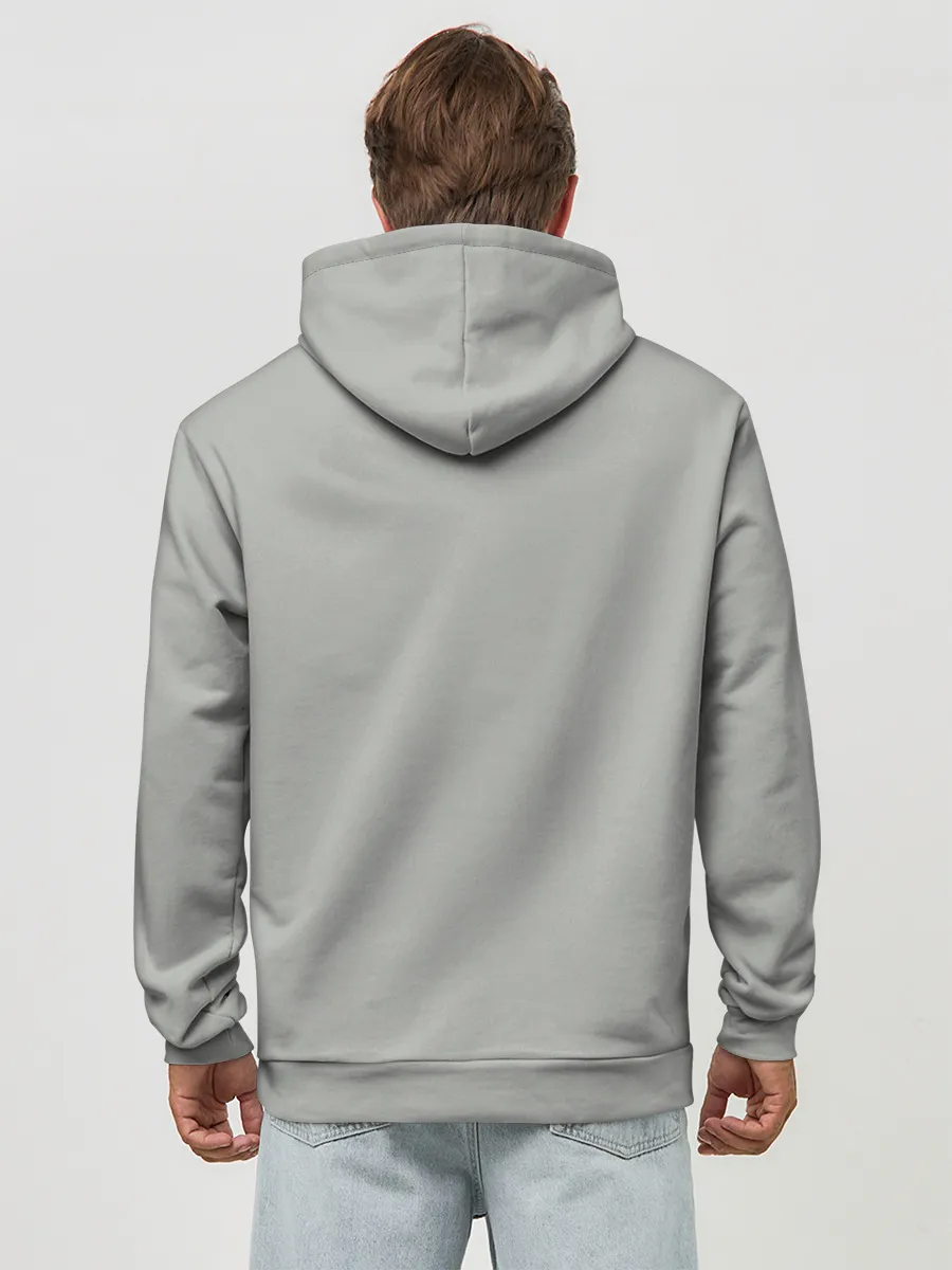 Худи мужской база хлопок / МАЙНКРАФТ, ГАСТ ОГНЕННЫЙ