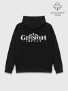 Худи мужской база хлопок / Стихии Геншин