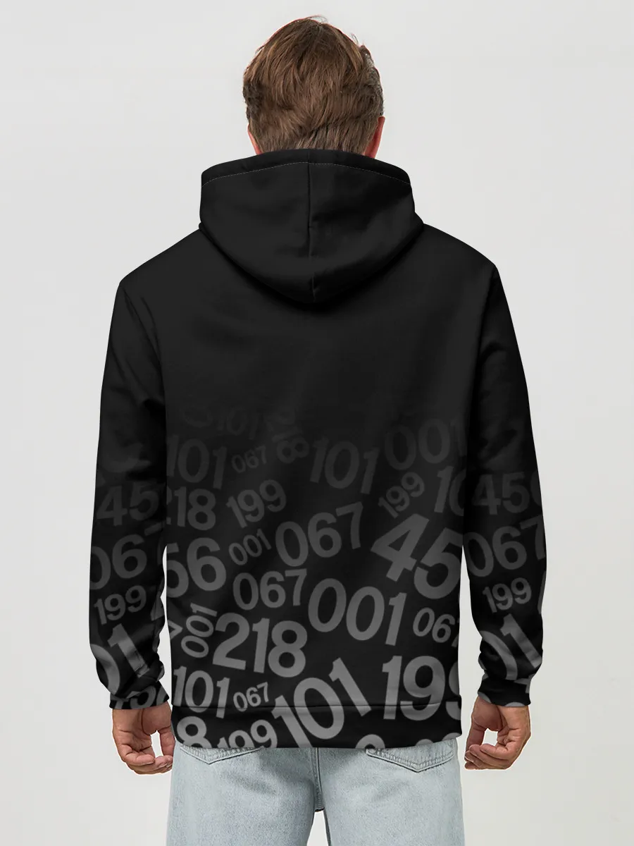 Худи мужской база хлопок / ИГРА В КАЛЬМАРА / КУКЛА / DOLL