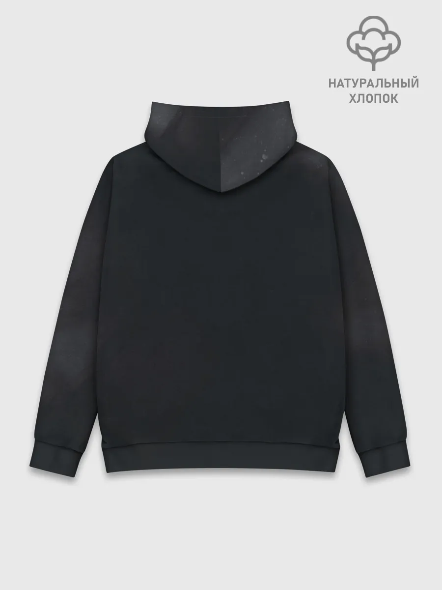 Худи мужской база хлопок / Возбужденная Юмэко Безумный азарт