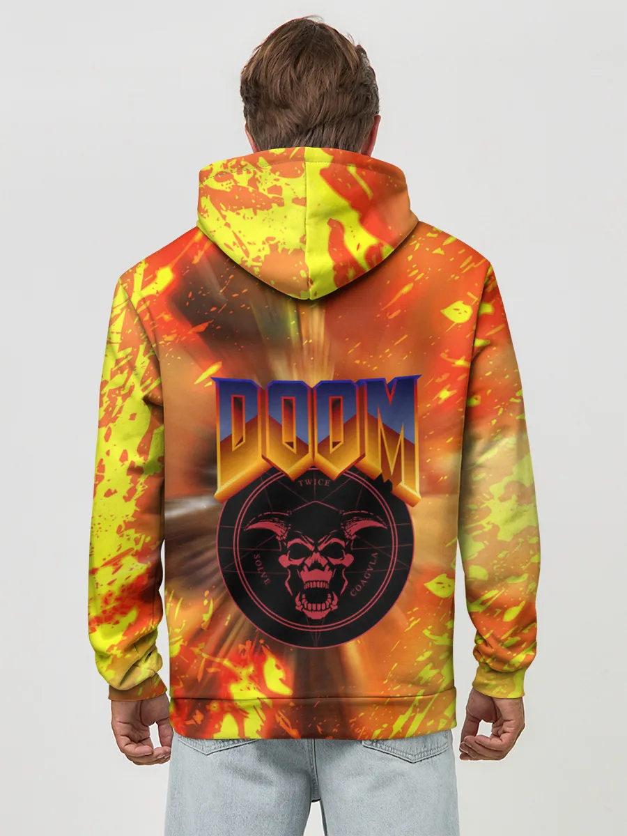 Худи мужской база хлопок / Doom ART