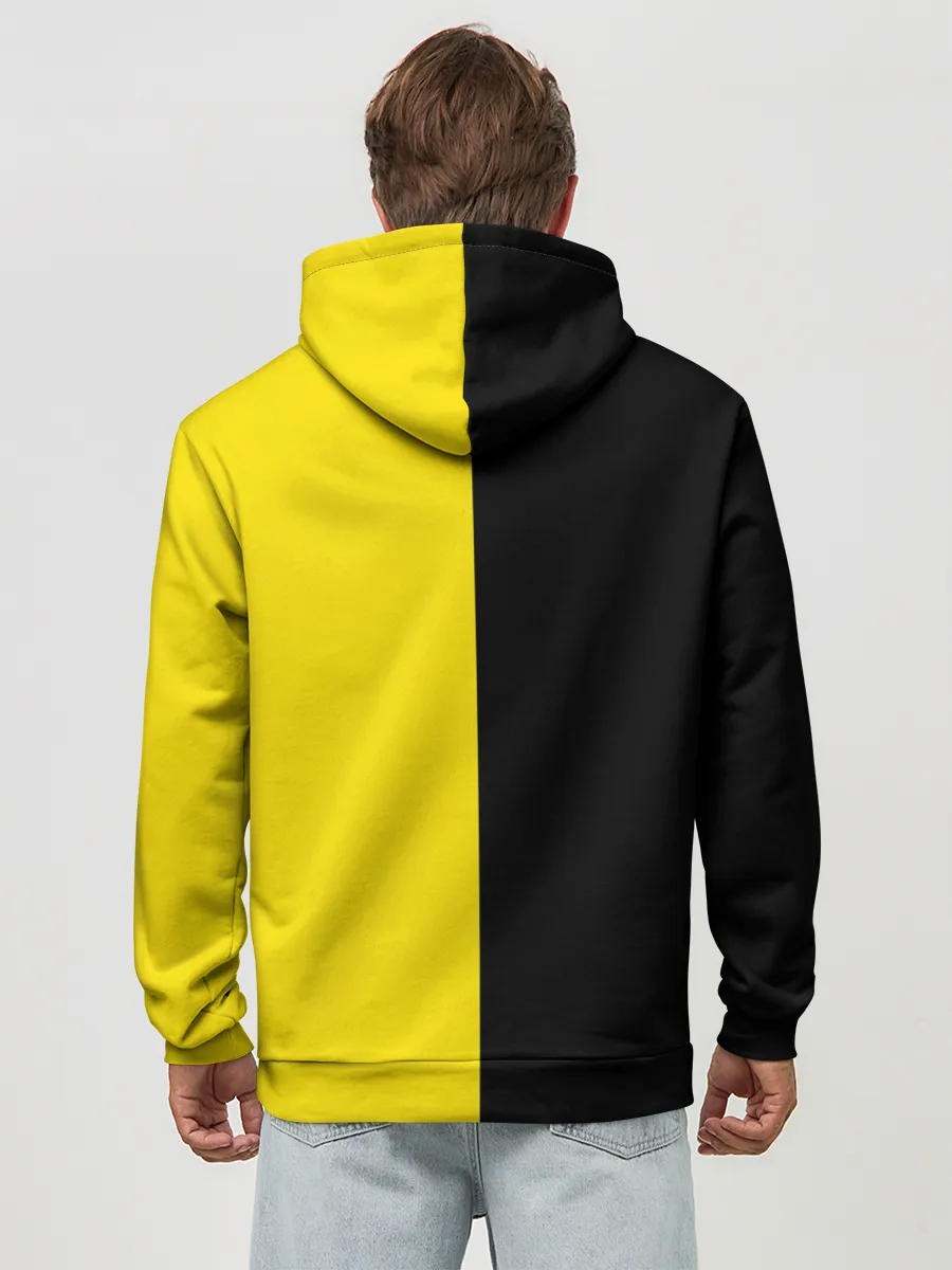 Худи мужской база хлопок / Boston Bruins, Бостон Брюинз