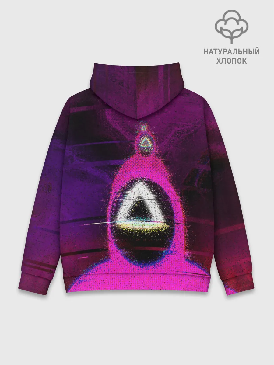 Худи мужской база хлопок / Squid game glitch