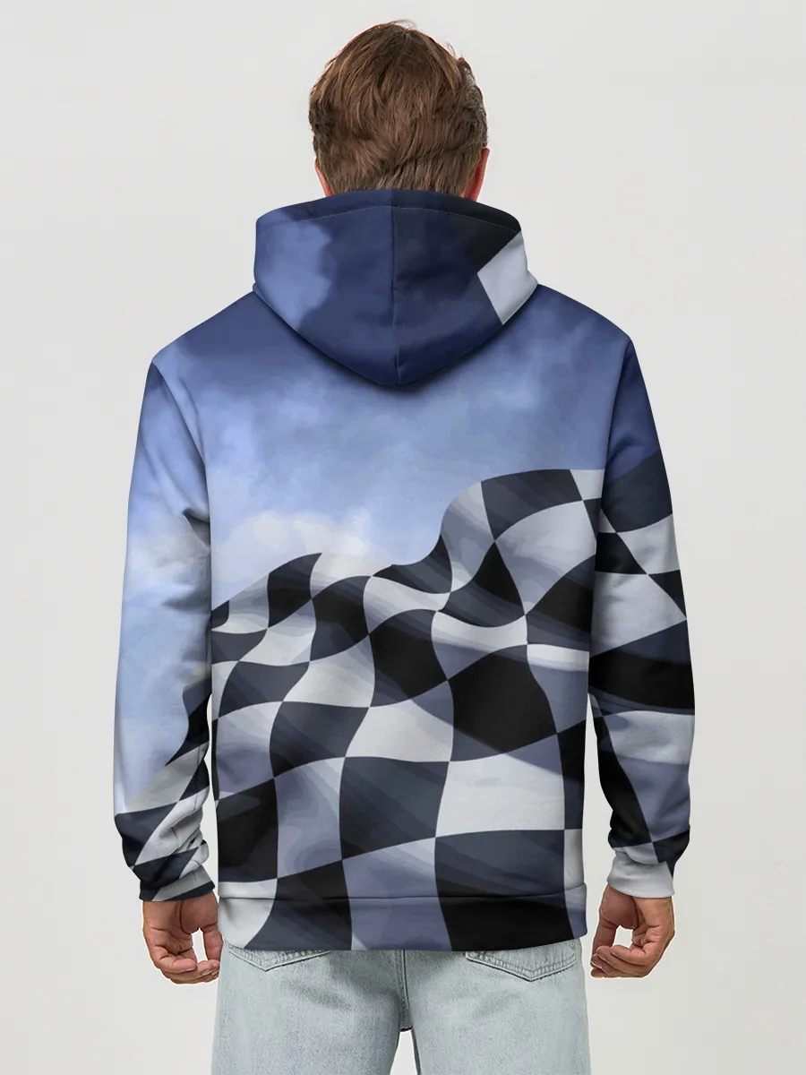 Худи мужской база хлопок / Bully - легендарный гонщик