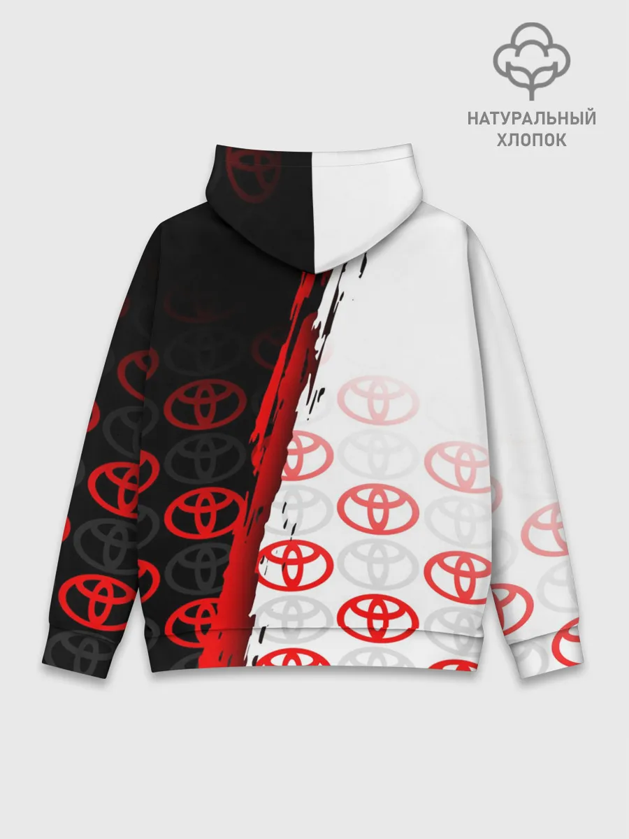 Худи мужской база хлопок / TOYOTA SPORT / GRUNGE / ГРАНЖ