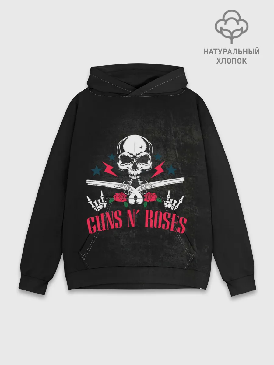 Худи мужской база хлопок / Rock from the jungle