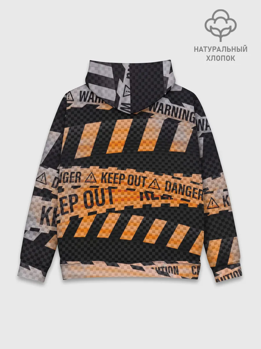 Худи мужской база хлопок / Трафальгар Ло особо опасен