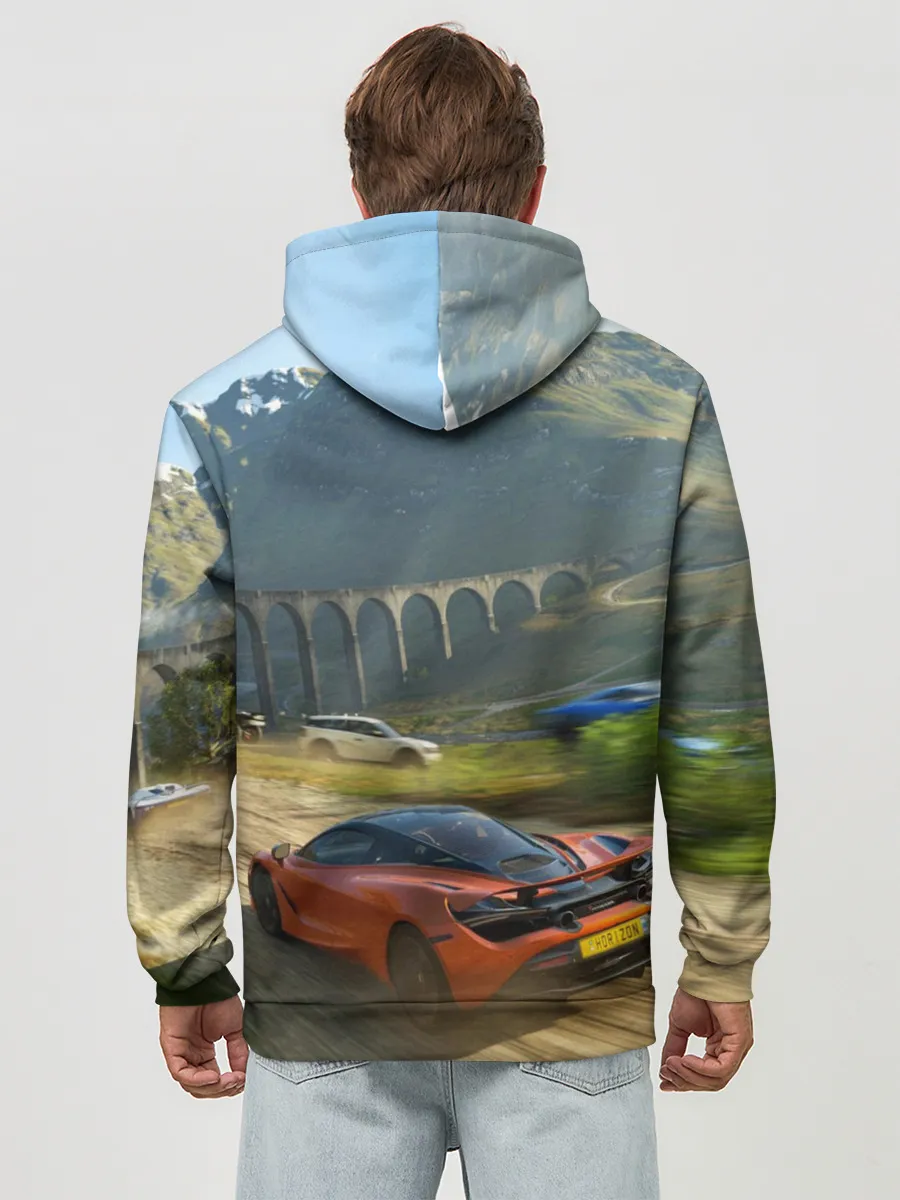 Худи мужской база хлопок / Forza Horizon 5, игра