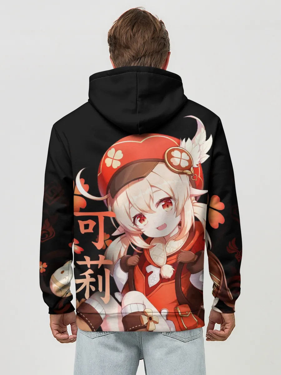 Худи мужской база хлопок / Genshin Impact: Klee