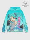Худи мужской база хлопок / Hatsune Miku / Мику Хацунэ
