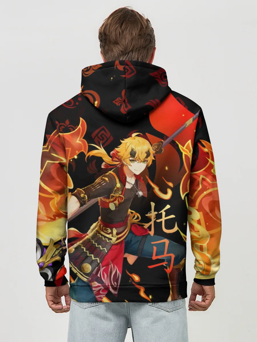 Худи мужской база хлопок / Геншин импакт: Тома