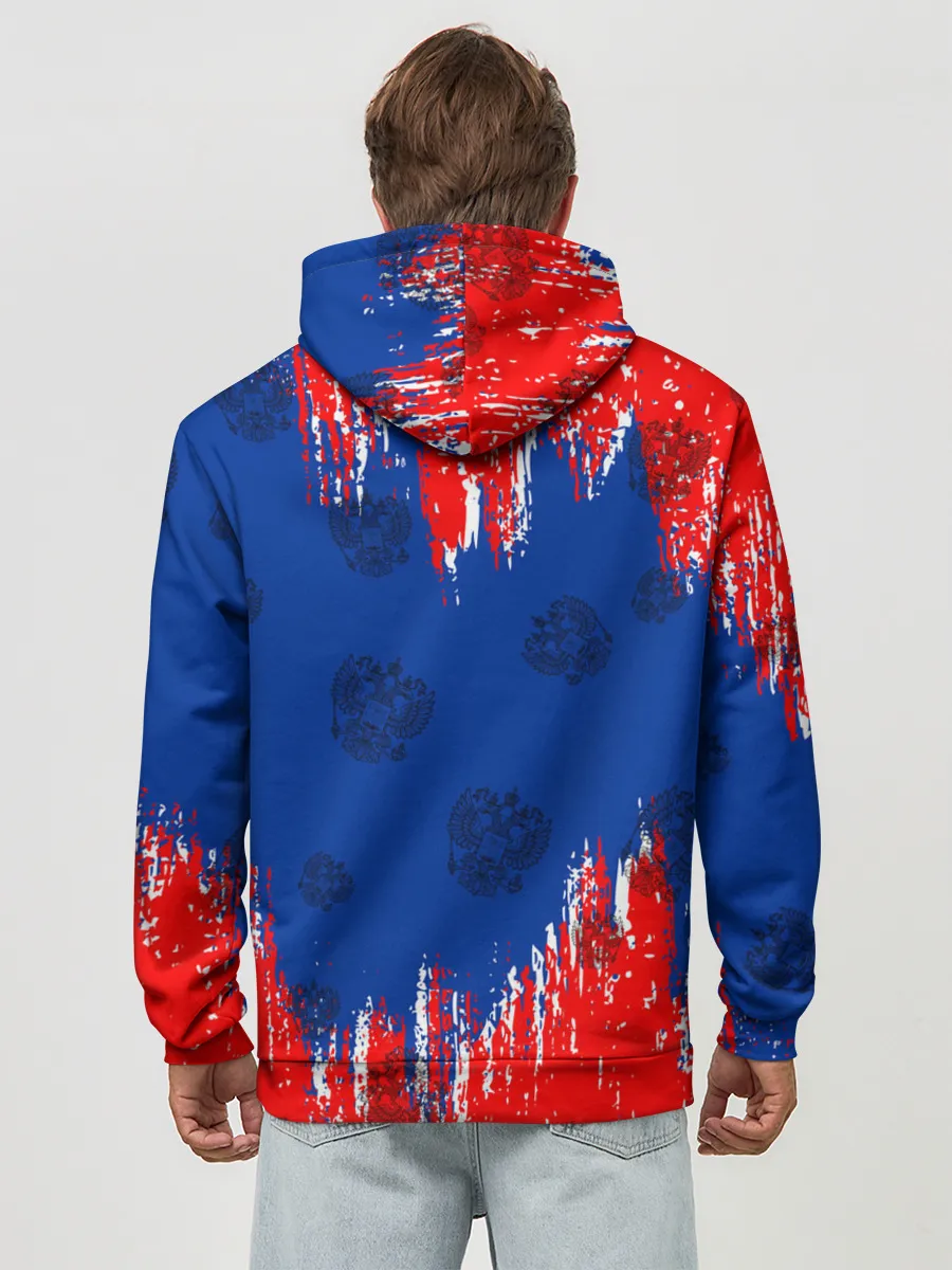 Худи мужской база хлопок / Патриот России. Я Русский!