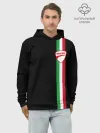 Худи мужской база хлопок / DUCATI MOTOCYCLE ITALY LINE