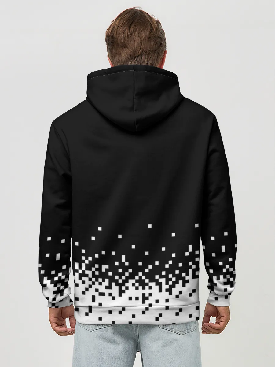 Худи мужской база хлопок / Minecraft | Майнкрафт | логотип