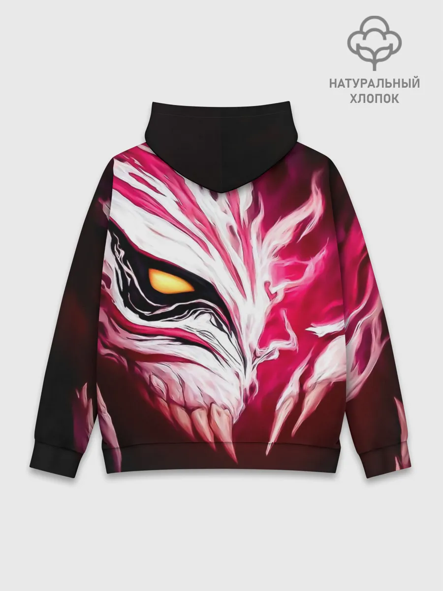 Худи мужской база хлопок / Маска пустого Блич
