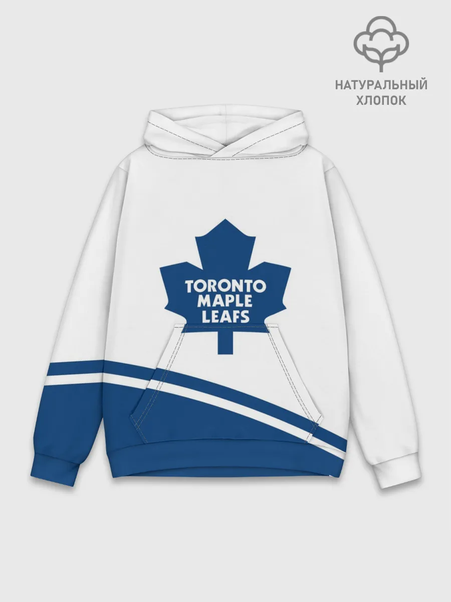 Худи мужской база хлопок / Toronto Maple Leafs | Торонто Мейпл Лифс