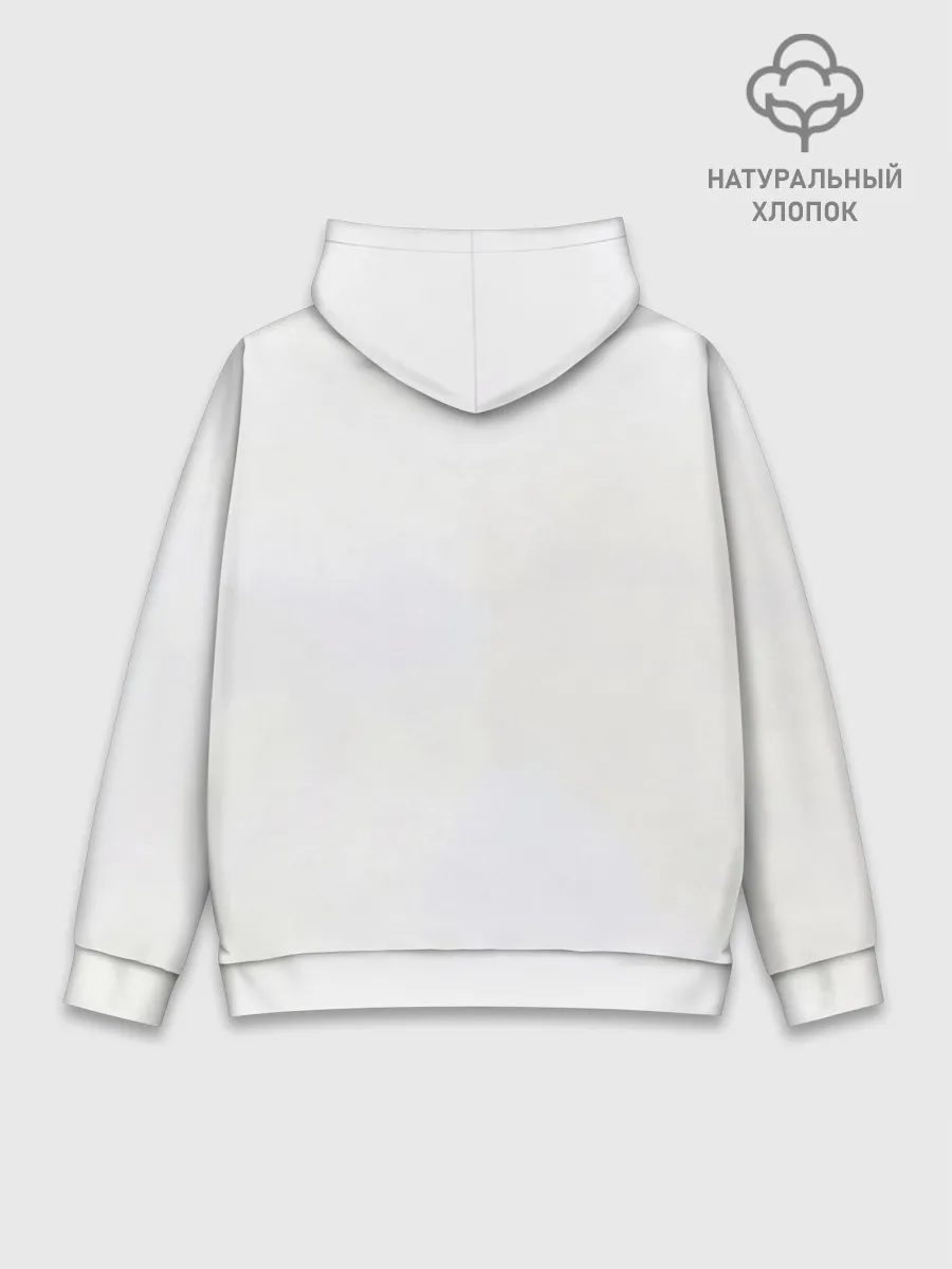 Худи мужской база хлопок / Сайтама пробивая стены One Punch-Man