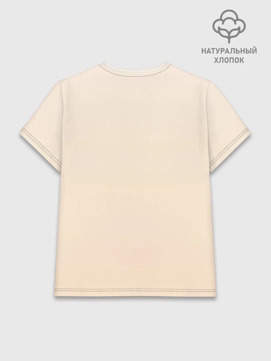 Женская базовая футболка хлопок / С Новым годом