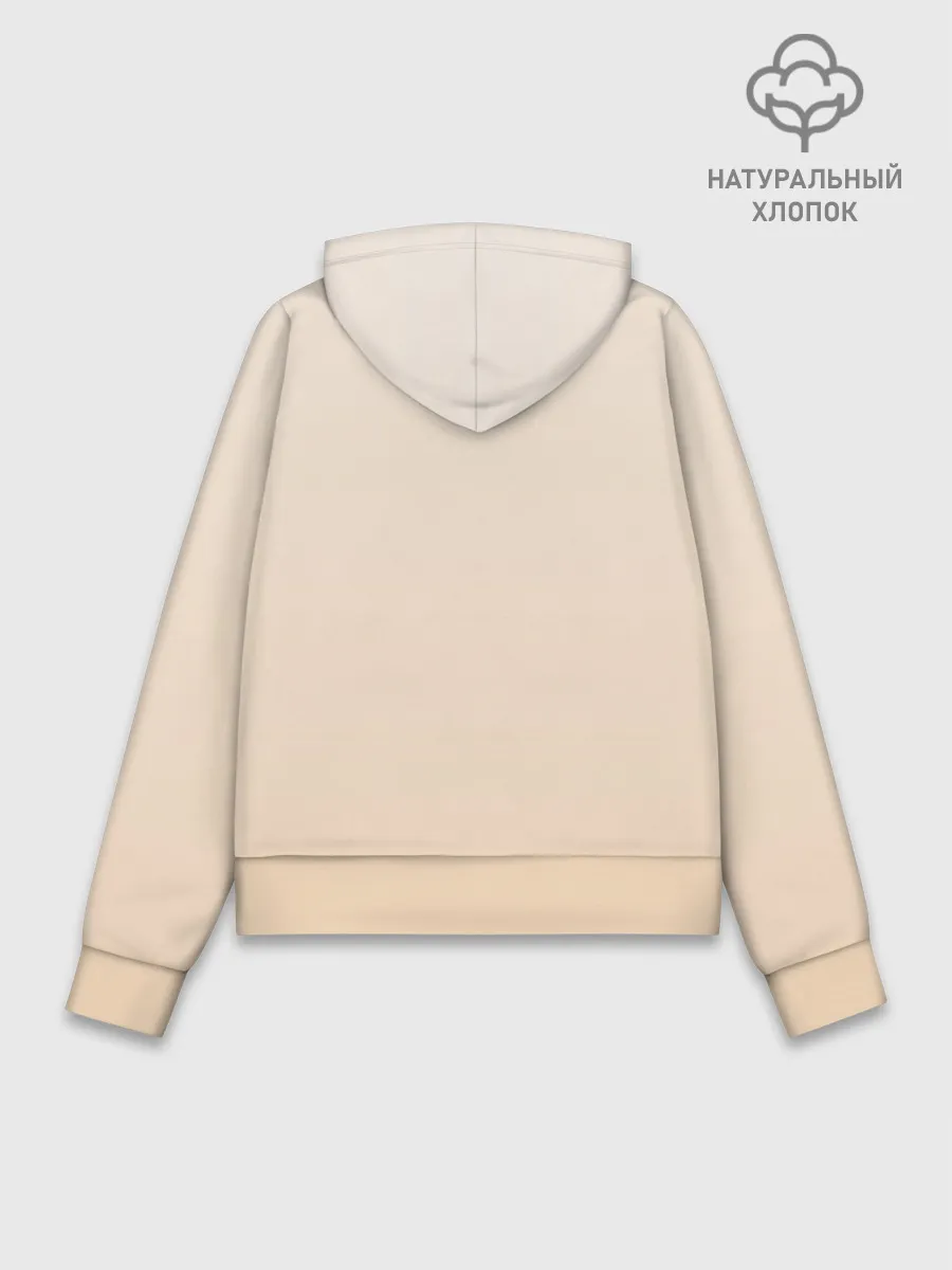 Худи женский база хлопок / С Новым годом