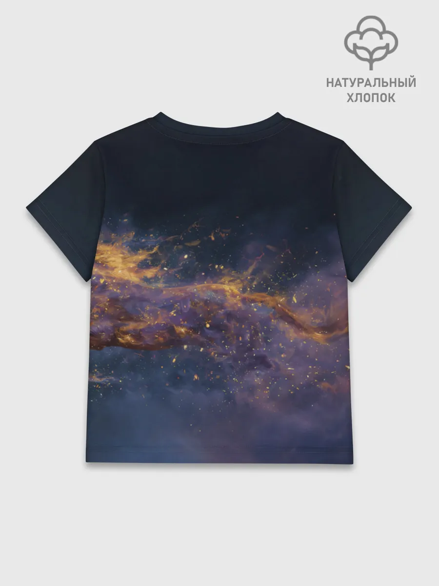 Детская футболка хлопок / SpaceHorse