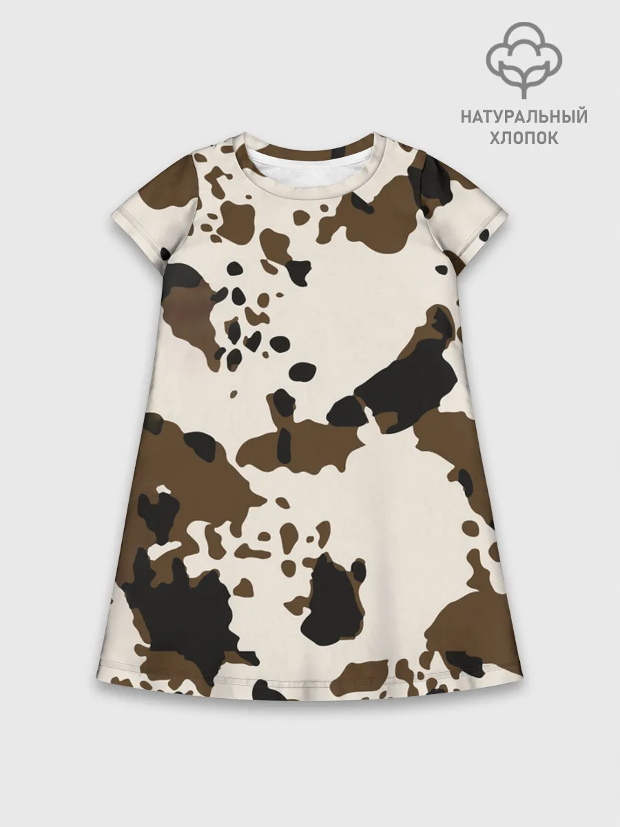 Детское платье хлопок / CowPrint