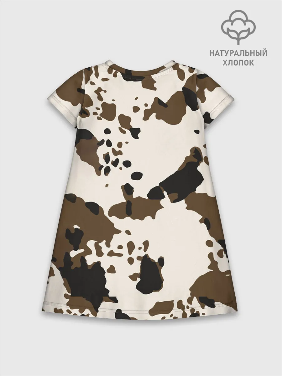 Детское платье хлопок / CowPrint