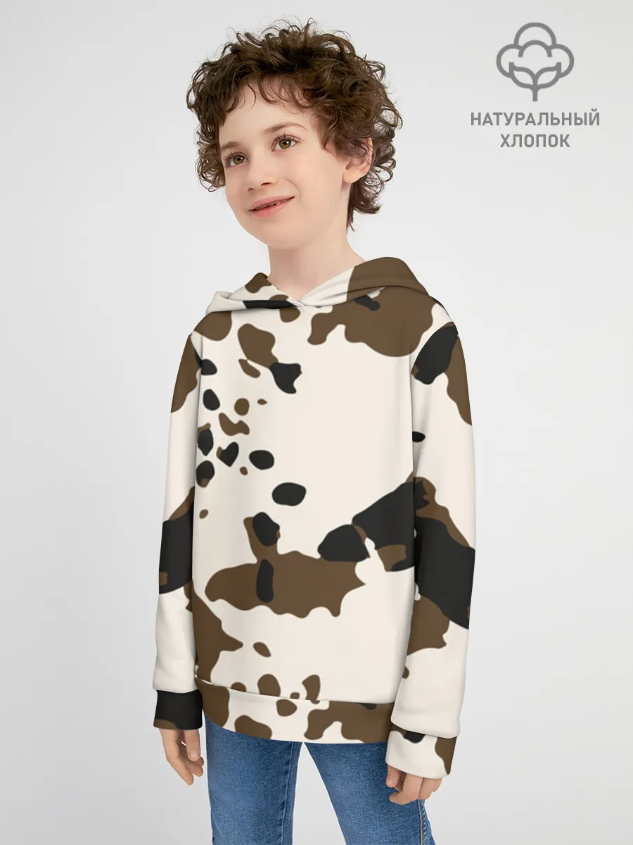 Детское худи хлопок / CowPrint