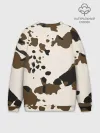 Мужской свитшот оверсайз хлопок / CowPrint