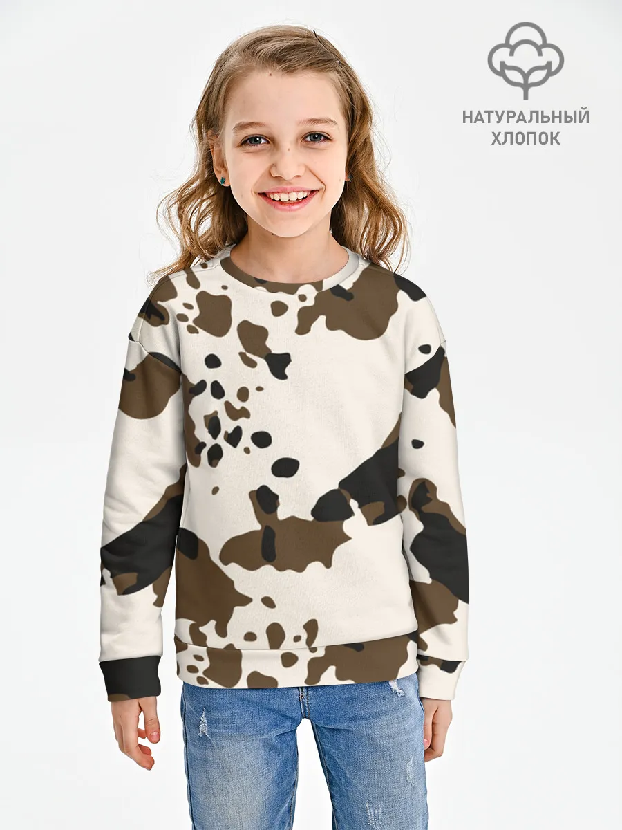 Детский свитшот хлопок / CowPrint