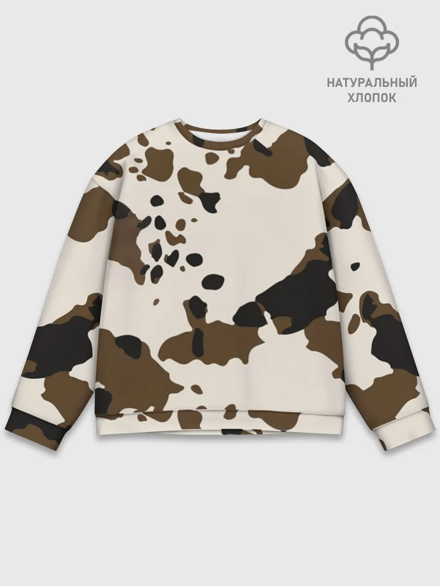 Мужской свитшот база хлопок / CowPrint