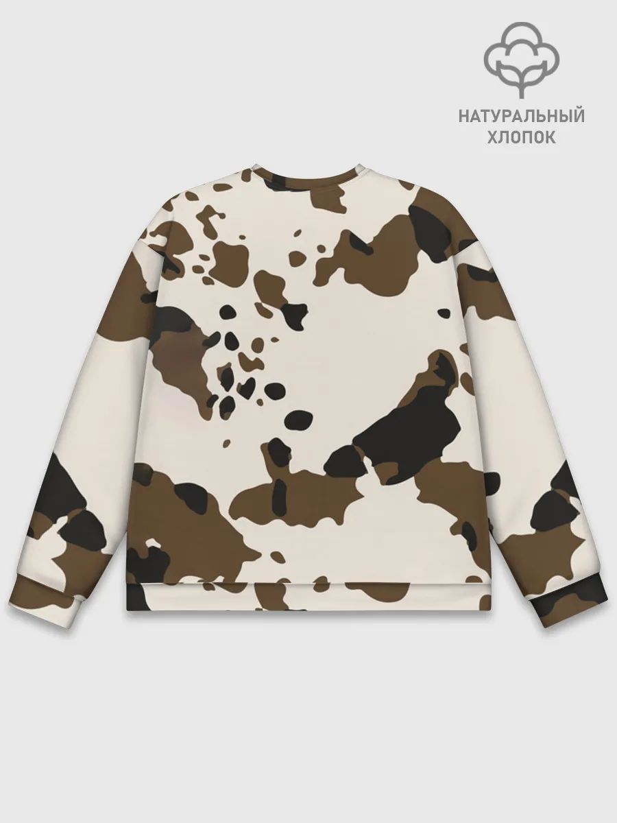 Мужской свитшот база хлопок / CowPrint