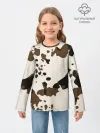 Детский лонгслив хлопок / CowPrint