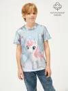 Детская футболка хлопок / Пони Новый год