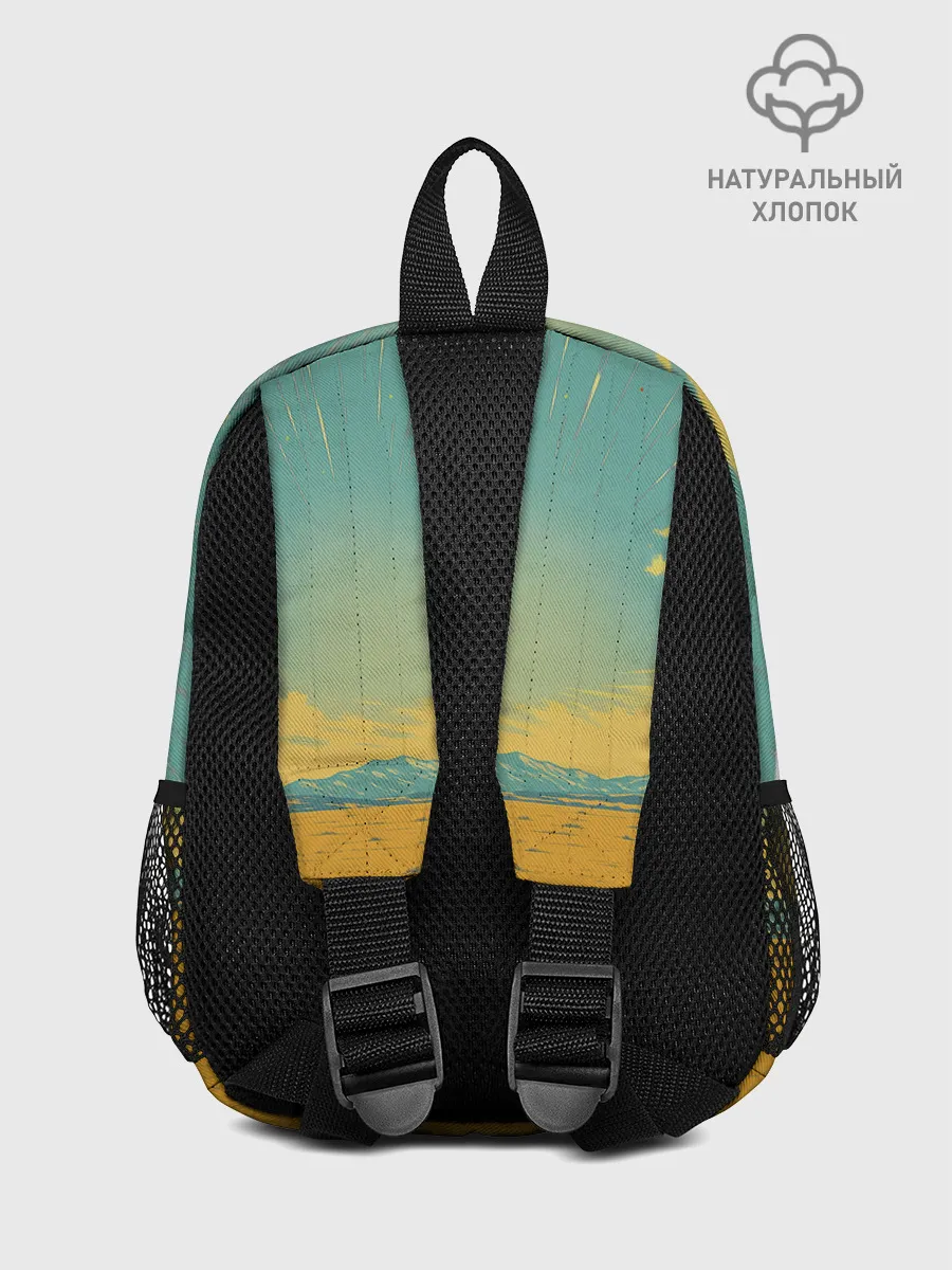 Рюкзак детский джинсовый / Loshad_v_pustine