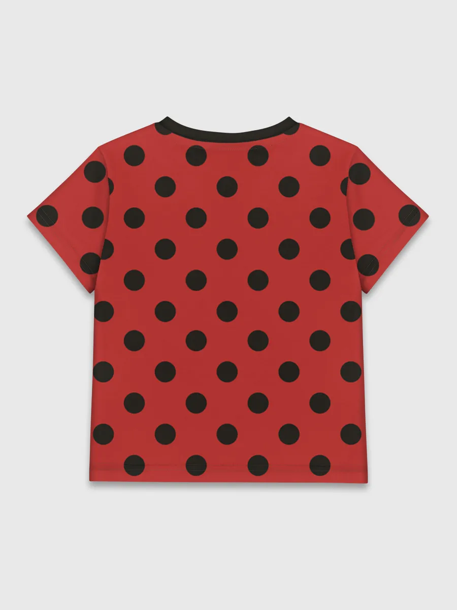 Детская футболка хлопок / Леди Баг и Тикки
