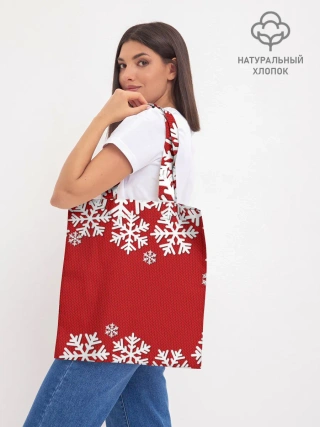 Шоппер база / Снежинки