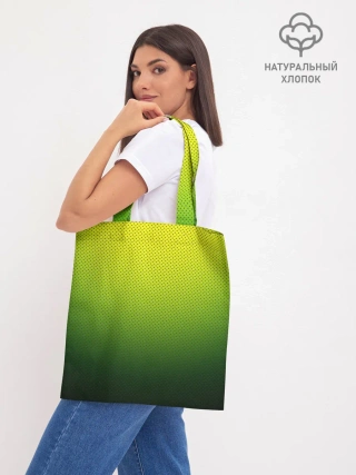 Шоппер база / Зелёная текстура