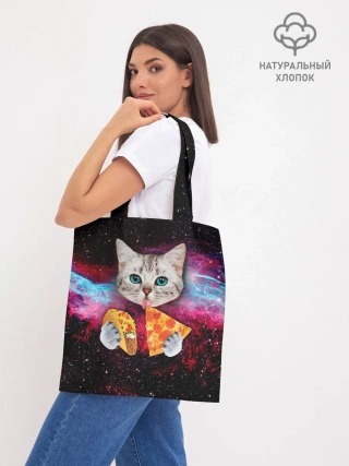 Шоппер база / Кот с едой