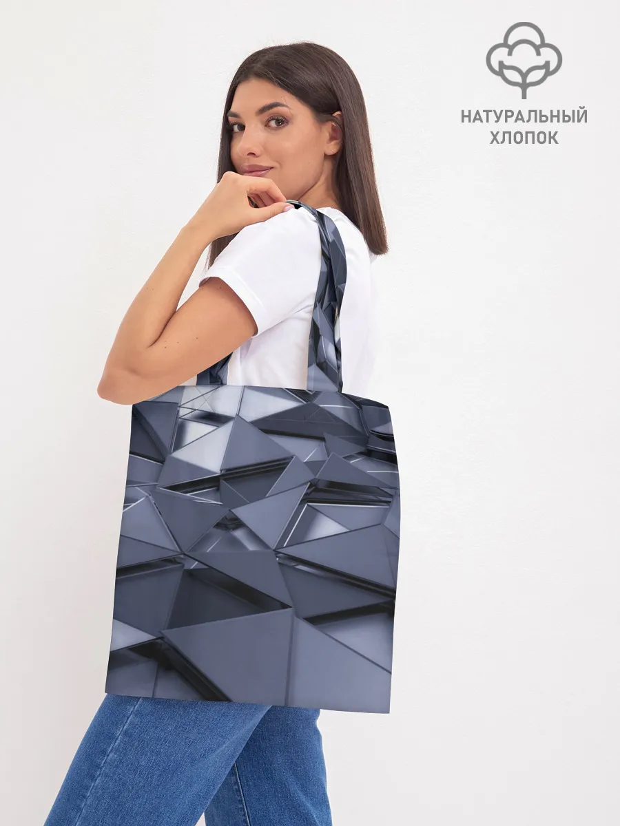 Шоппер база / Metalic geometry