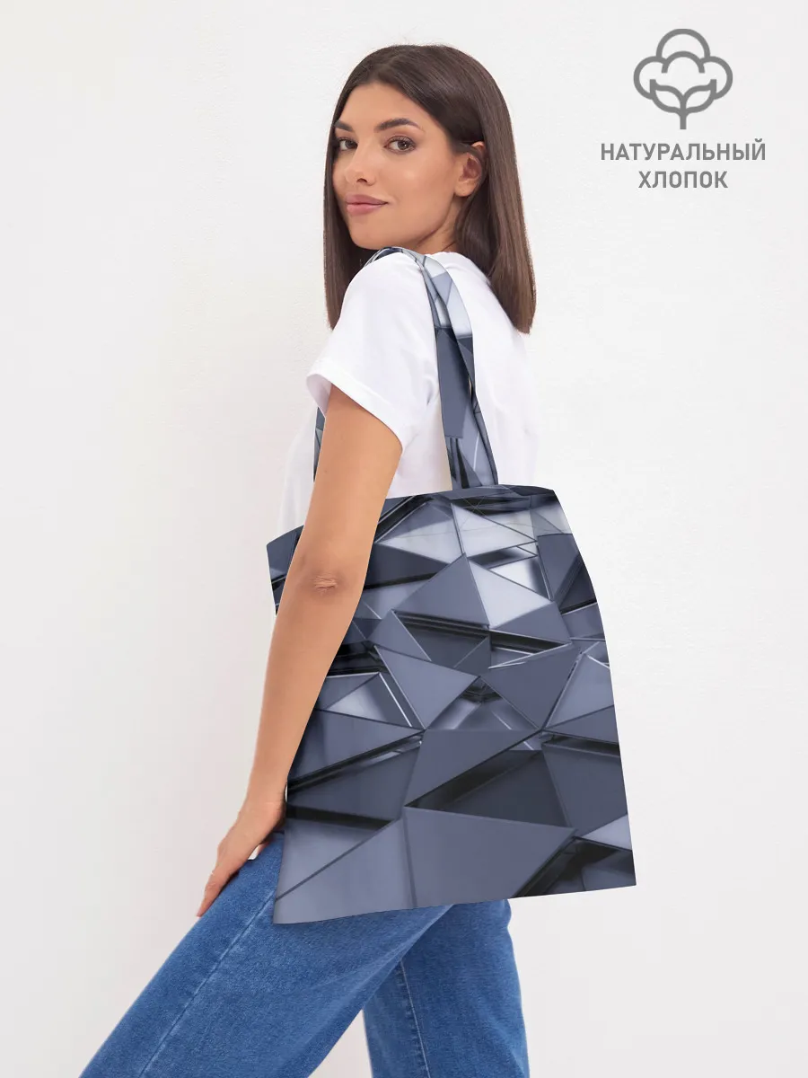 Шоппер база / Metalic geometry