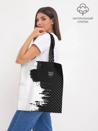 Шоппер база / Arsenal uniform black 2018