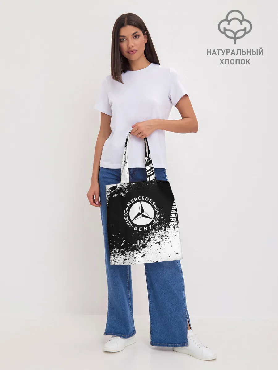 Шоппер база / Mercedes abstract sport